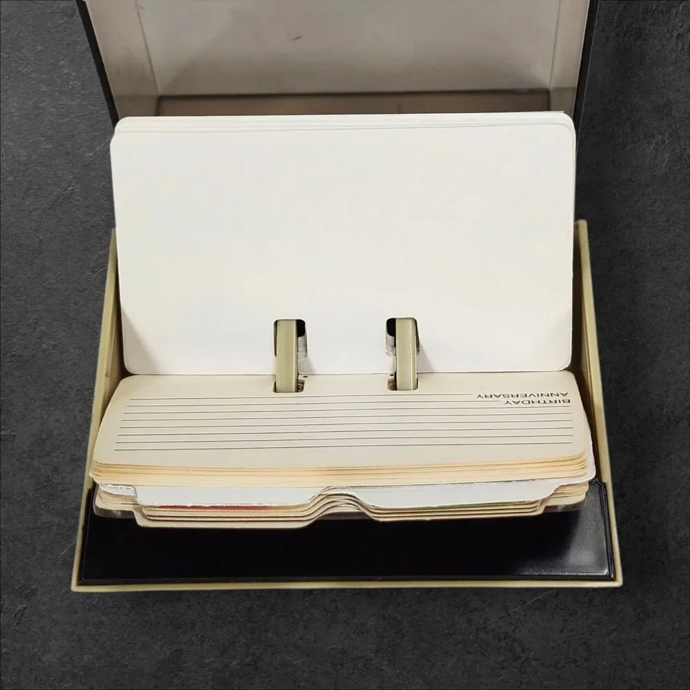 Rolodex add touch